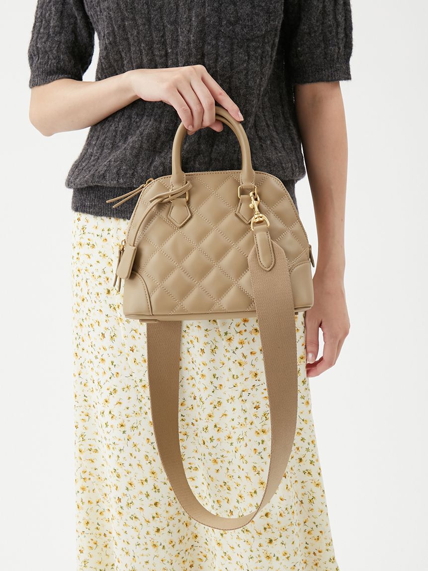 Mila Owen「【USAGI ONLINE・ZOZOTOWN限定カラー】キルティングボストンバッグ」|ボストンバッグ|