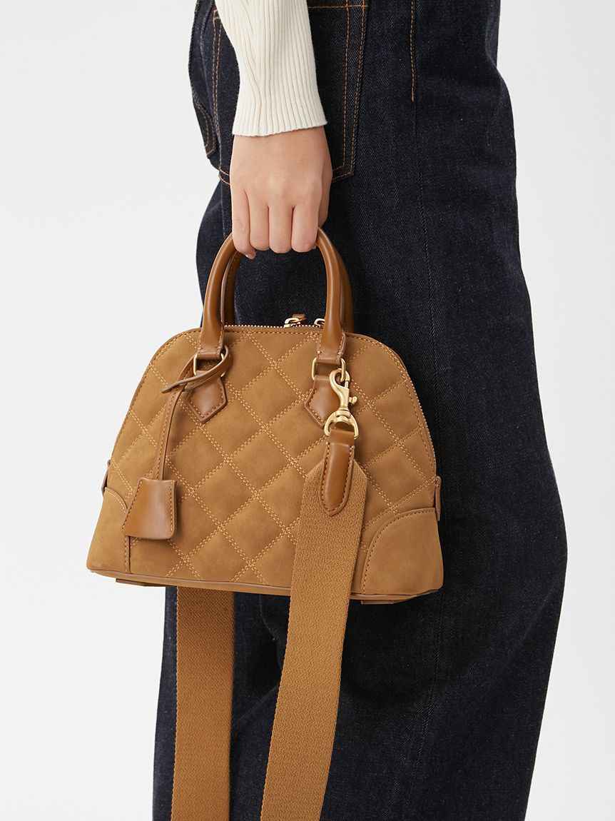 Mila Owen「【USAGI ONLINE・ZOZOTOWN限定カラー】キルティングボストンバッグ」|ボストンバッグ|