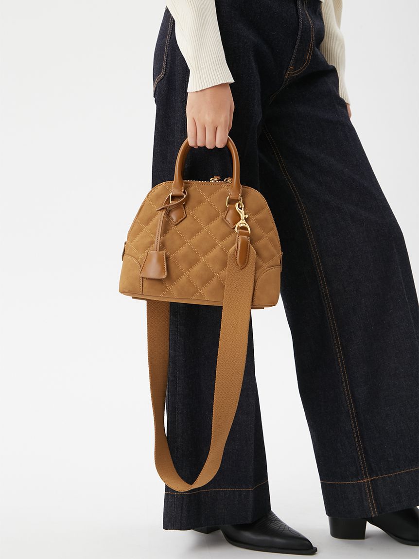 Mila Owen「【USAGI ONLINE・ZOZOTOWN限定カラー】キルティングボストンバッグ」|ボストンバッグ|