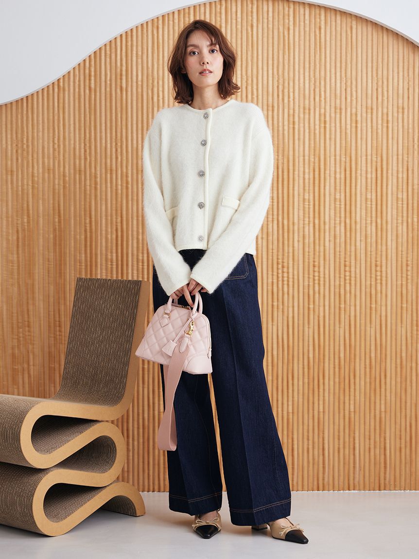 Mila Owen「【USAGI ONLINE・ZOZOTOWN限定カラー】キルティングボストンバッグ」|ボストンバッグ|