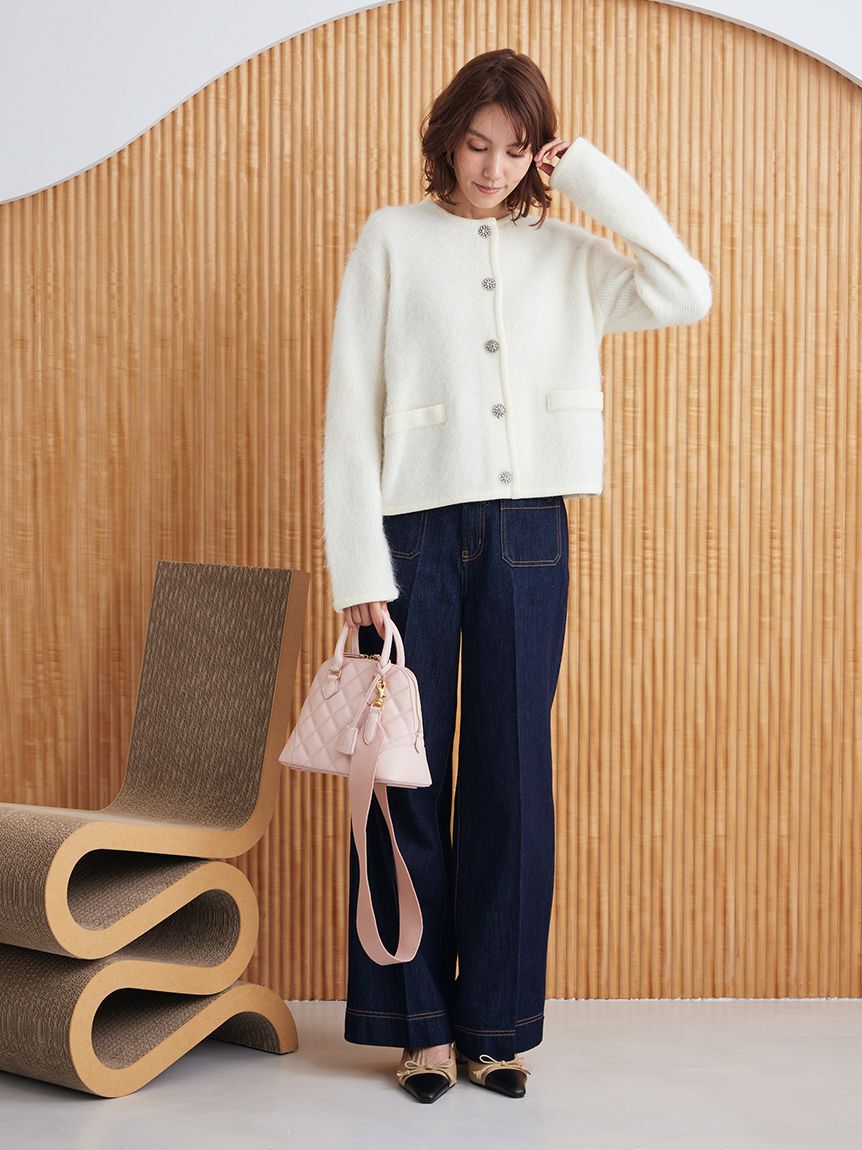 Mila Owen「【USAGI ONLINE・ZOZOTOWN限定カラー】キルティングボストンバッグ」|ボストンバッグ|