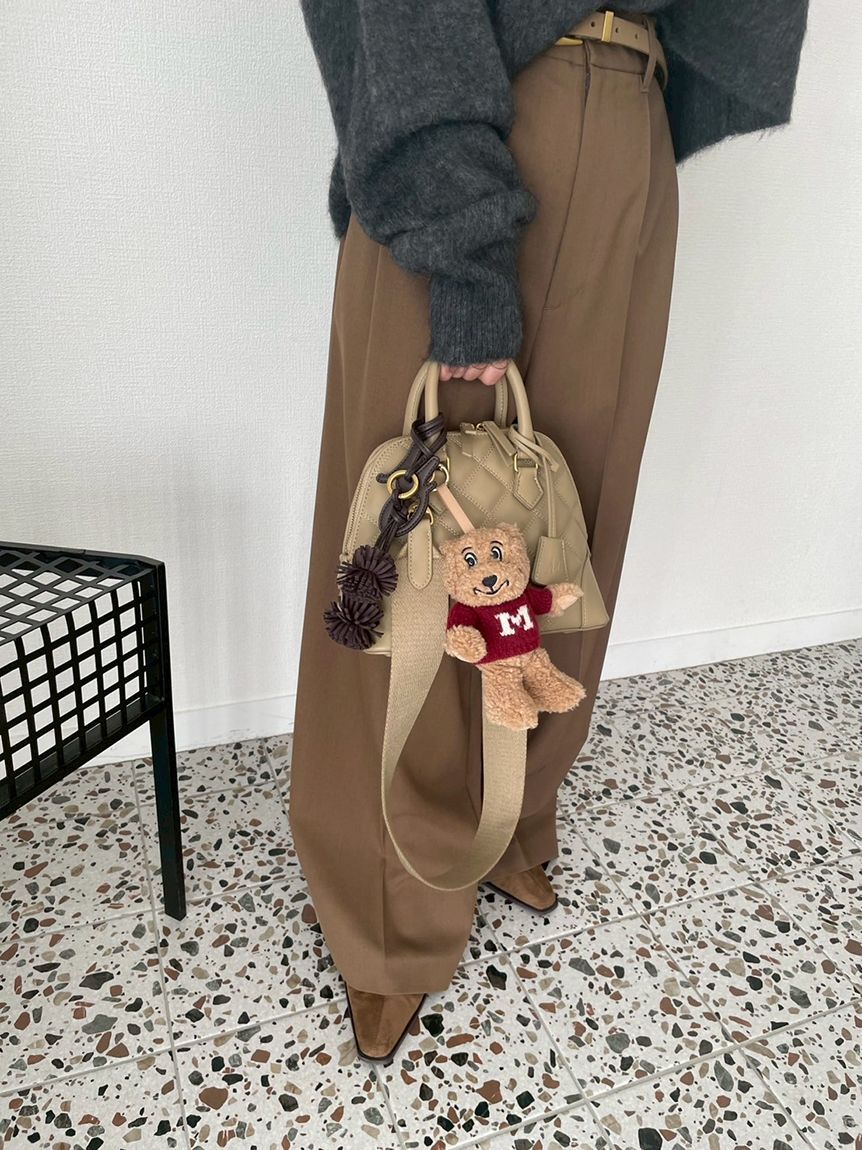 Mila Owen「【USAGI ONLINE・ZOZOTOWN限定カラー】キルティングボストンバッグ」|ボストンバッグ|