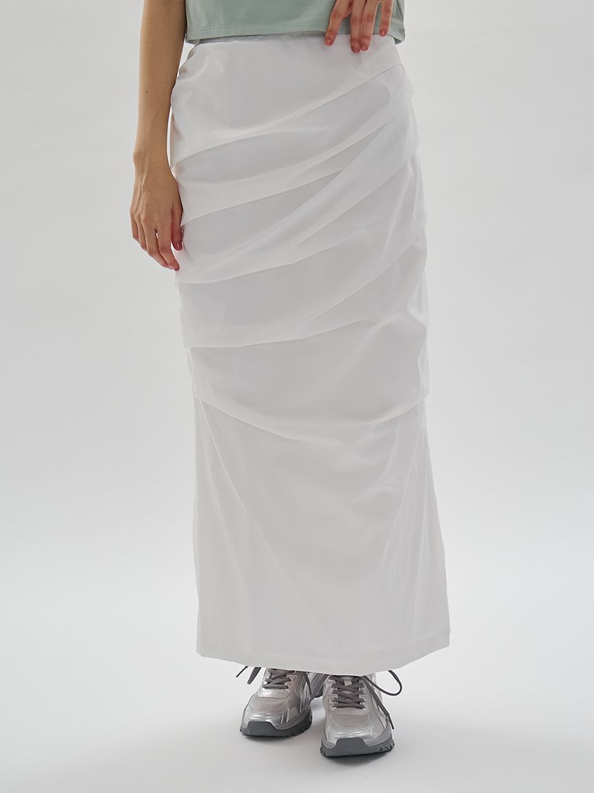 emmi atelier「サイドタックナロースカート/撥水【セットアップ対応】」|スカート|