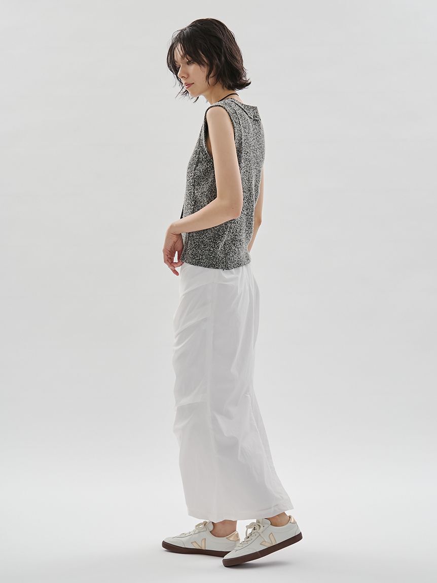 emmi atelier「サイドタックナロースカート/撥水【セットアップ対応】」|スカート|