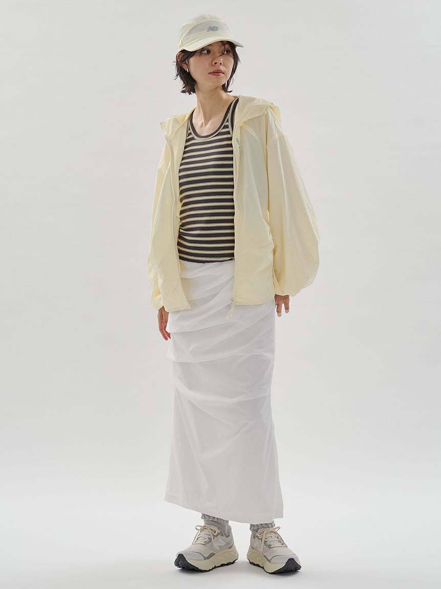 emmi atelier「サイドタックナロースカート/撥水【セットアップ対応】」|スカート|