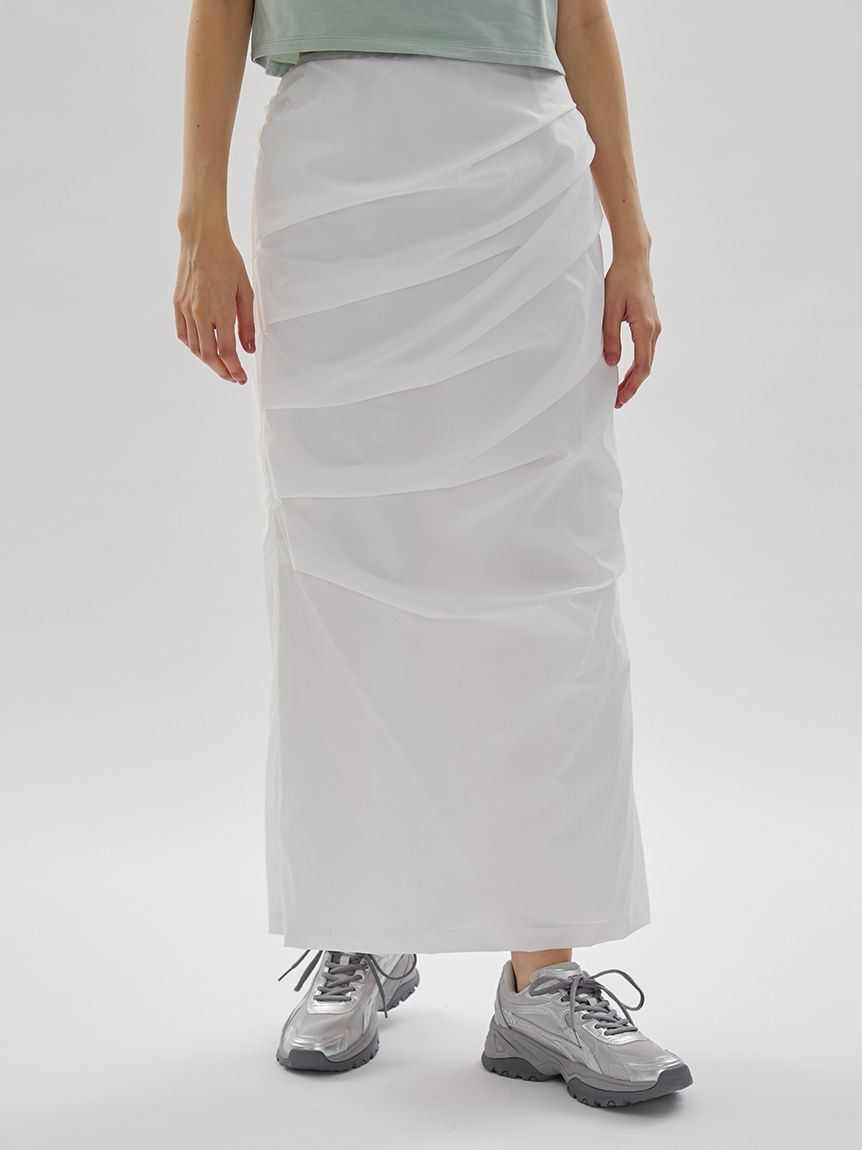 emmi atelier「サイドタックナロースカート/撥水【セットアップ対応】」|スカート|