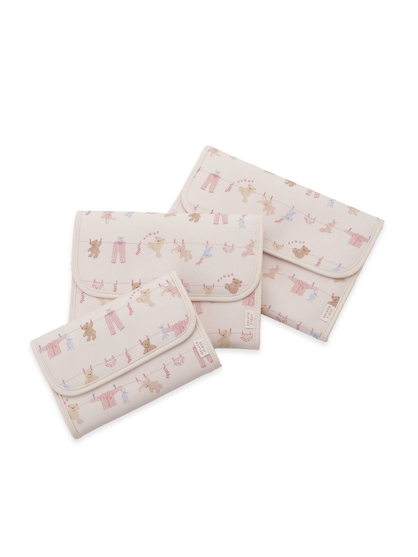 gelato pique「ウォッシングアニマル柄母子手帳ケースS」|マタニティ・ママグッズ|