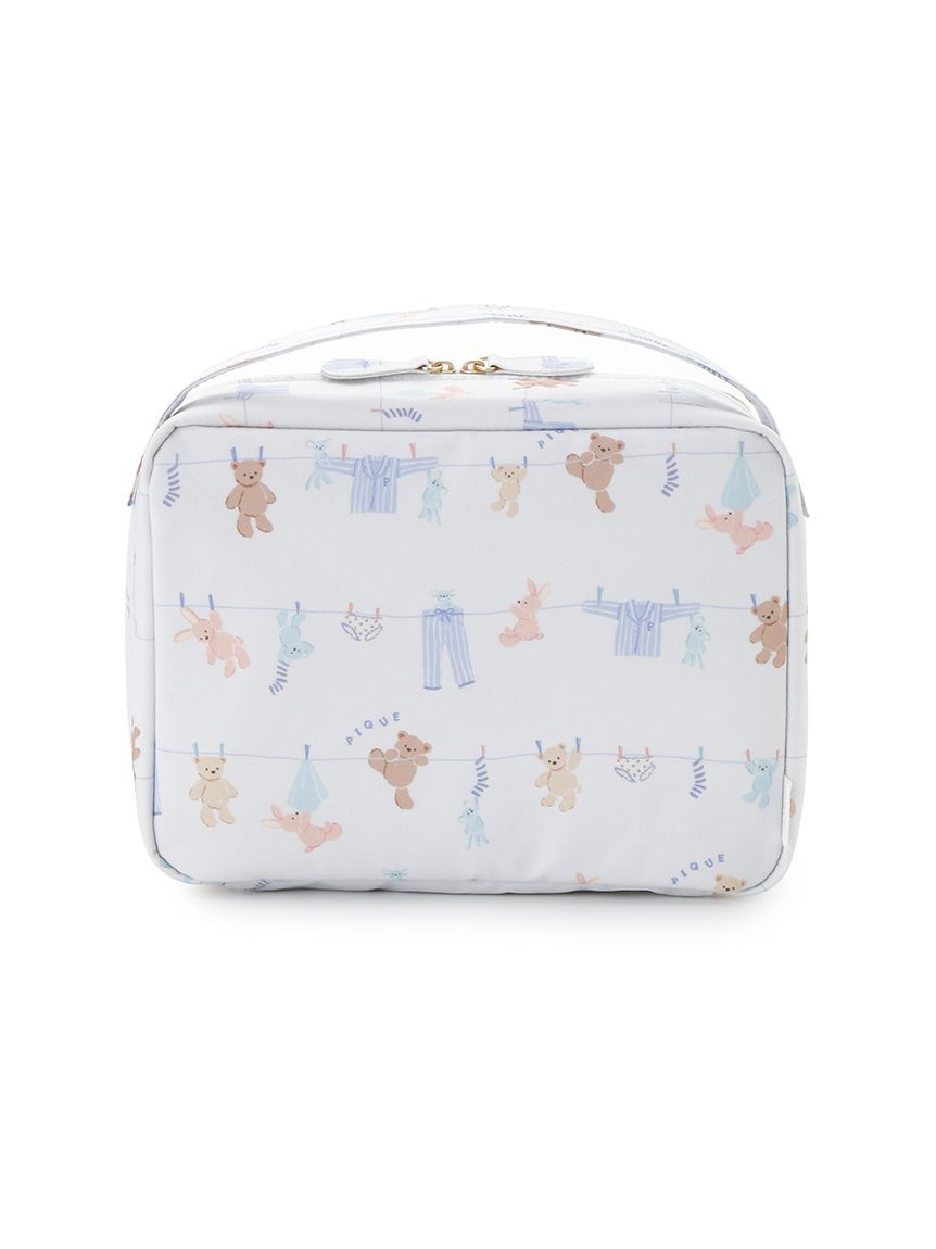 gelato pique「ウォッシングアニマル柄おむつポーチ」|マタニティ・ママグッズ|