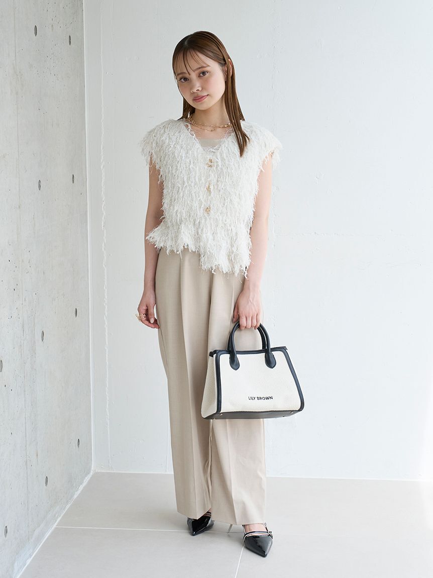 LILY BROWN「【WEB限定00サイズ】フェザージレセットコンビネゾン」|オールインワン|IVR