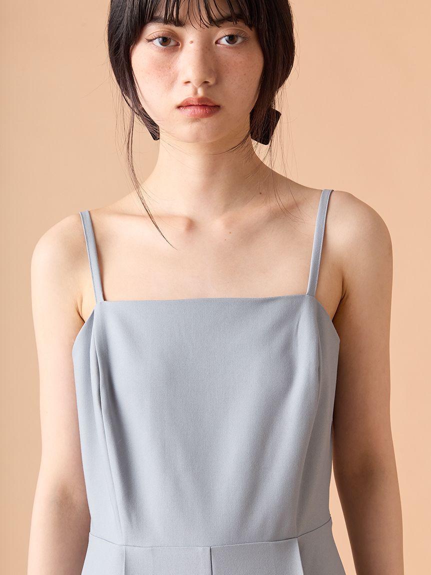 LILY BROWN「【WEB限定00サイズ】フェザージレセットコンビネゾン」|オールインワン|