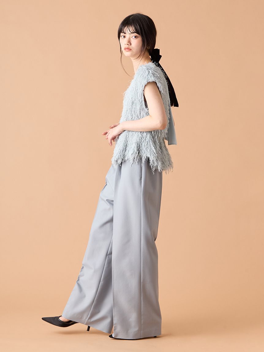 LILY BROWN「【WEB限定00サイズ】フェザージレセットコンビネゾン」|オールインワン|