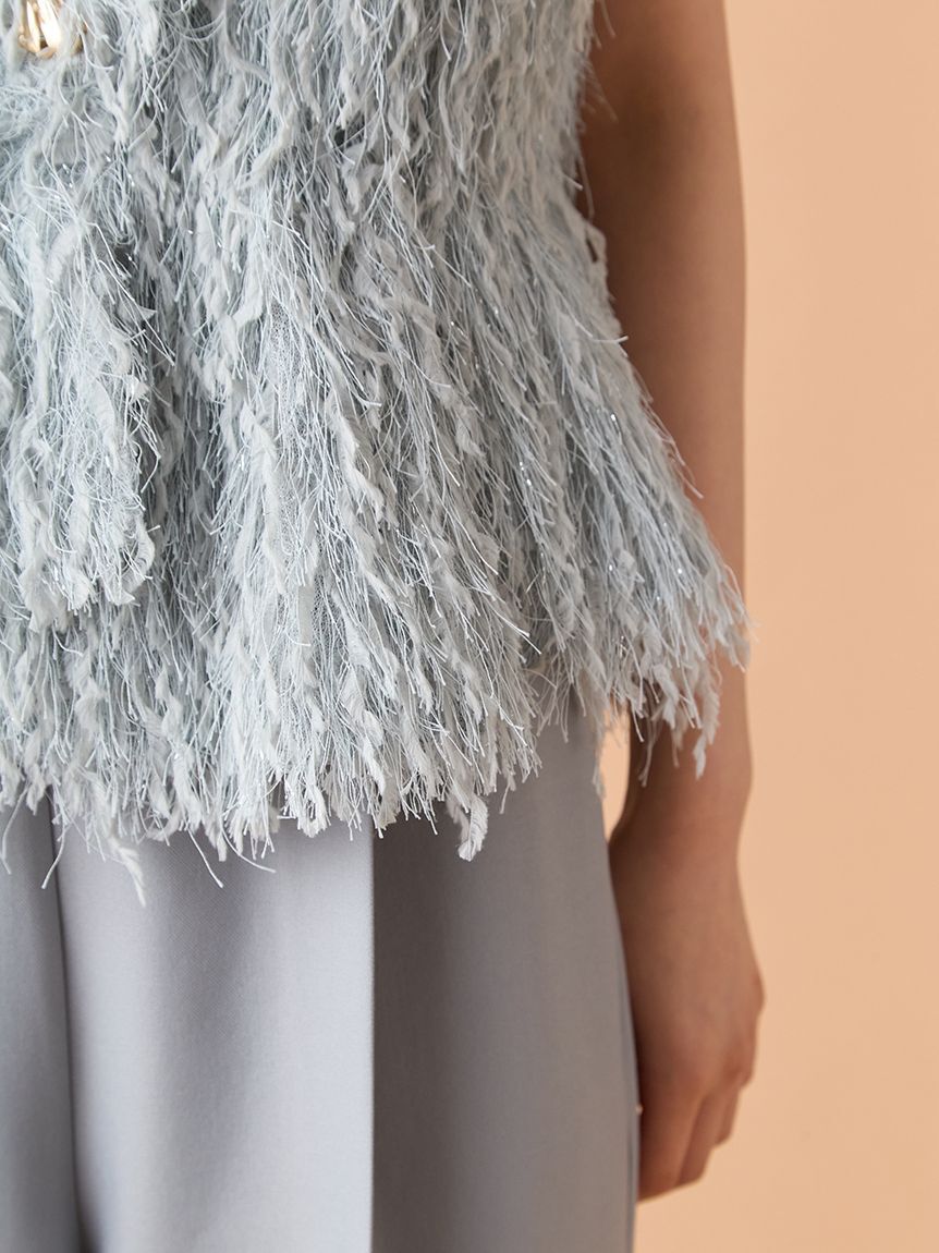 LILY BROWN「【WEB限定00サイズ】フェザージレセットコンビネゾン」|オールインワン|