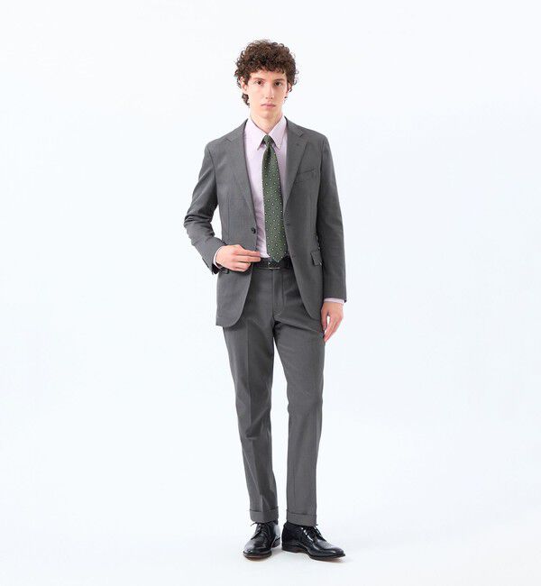 MACKINTOSH PHILOSOPHY「トロッター ジャケット #000（ナンバーゼロ）バーズアイストレッチ リサイクル」|テーラードジャケット|