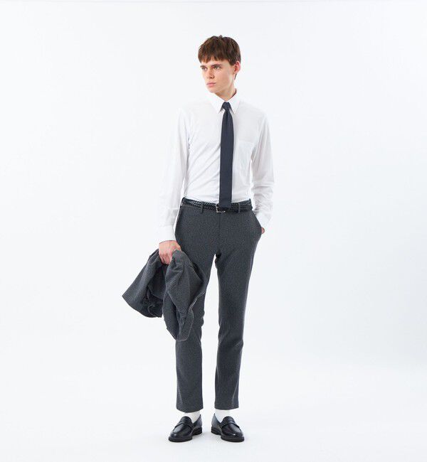 MACKINTOSH PHILOSOPHY「オイルレザーメッシュ カジュアルベルト」|ベルト|