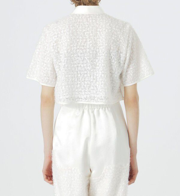  「フェザースパンコールブラウス」|シャツ・ブラウス|