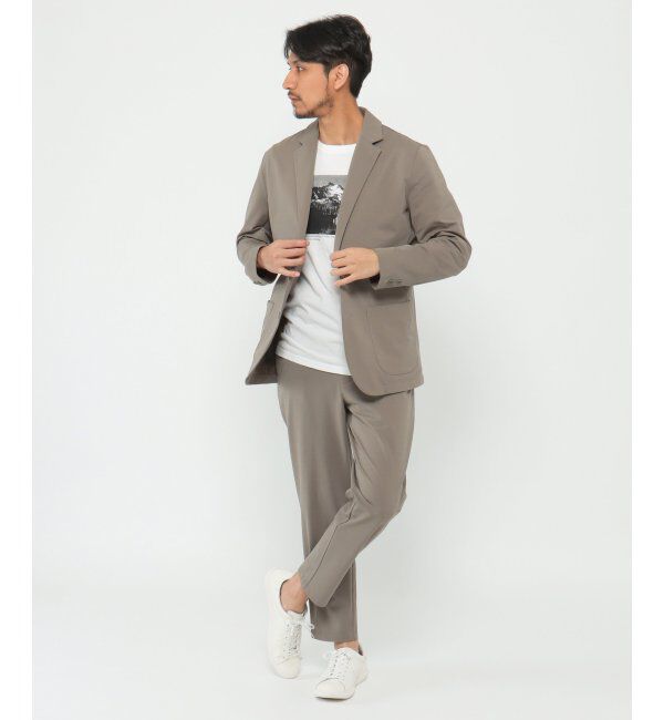 IKKA LOUNGE「RAKUラクWORKソッカンJKT」|テーラードジャケット|