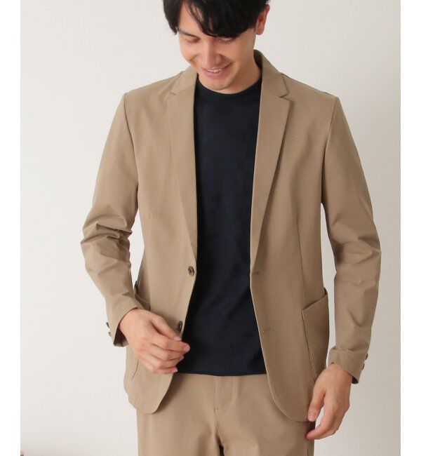 IKKA LOUNGE「【セットアップ対応】イージーケア速乾鹿の子ジャケット」|テーラードジャケット|