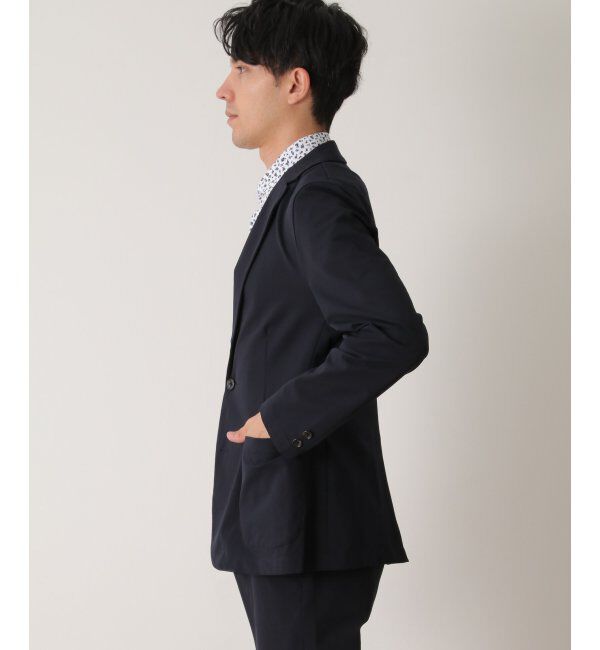 IKKA LOUNGE「【セットアップ対応】イージーケア速乾鹿の子ジャケット」|テーラードジャケット|