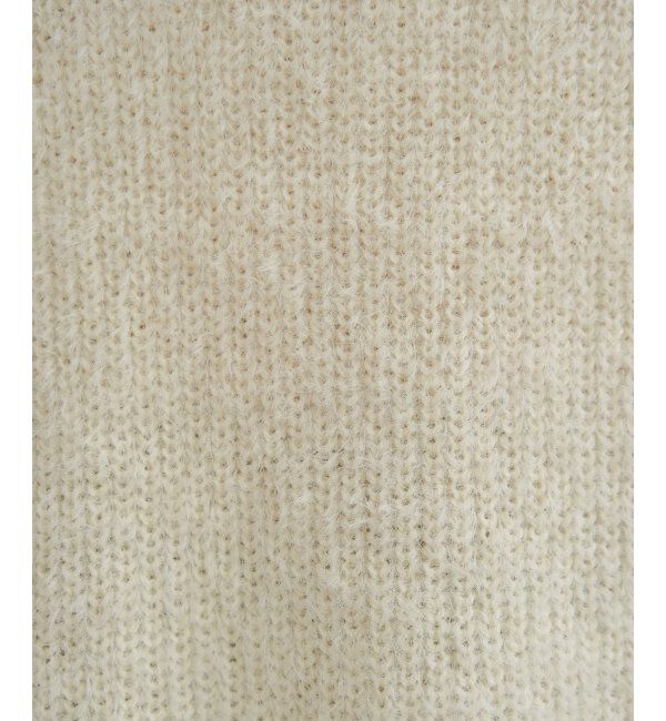 Lbc with Life「フェザーヤーン畦ニットプルオーバー」|カーディガン|