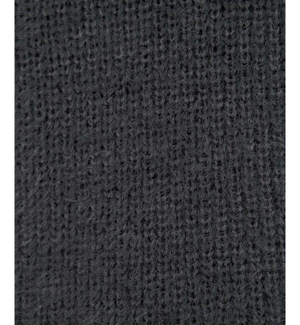 Lbc with Life「フェザーヤーン畦ニットプルオーバー」|カーディガン|