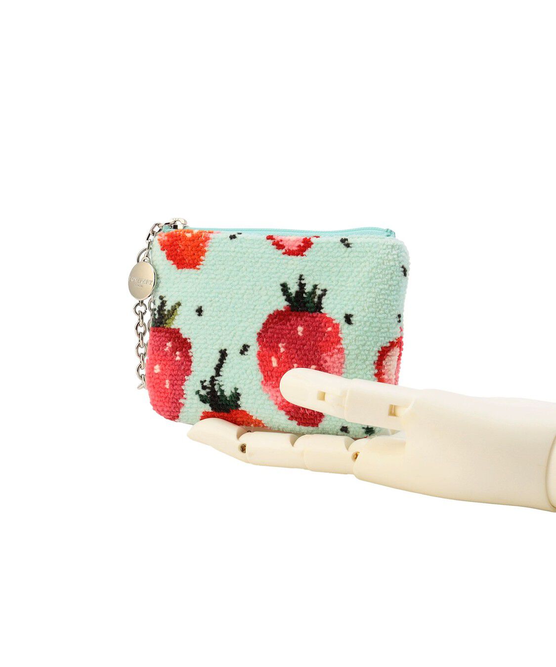 LOVERARY BY FEILER「ストロベリードット　キー＆カードポーチ　L/STD-260089」|キーケース|