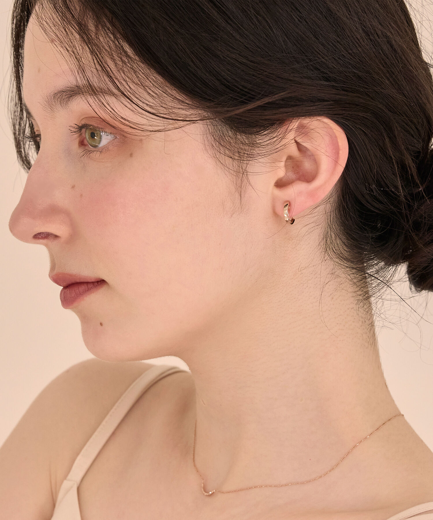 Phoebe「【痛くないシリーズ/金属アレルギー対応】モーションフープライトフィットイヤリング」|イヤリング|