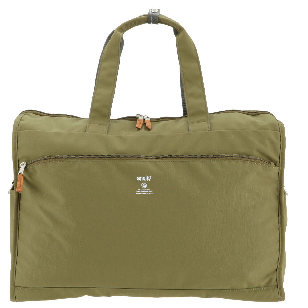 anello「アネロ ボストンバッグ 通販 レディース 2way ショルダーバッグ 大容量 A4 A3 35L」|ボストンバッグ|グリーン1