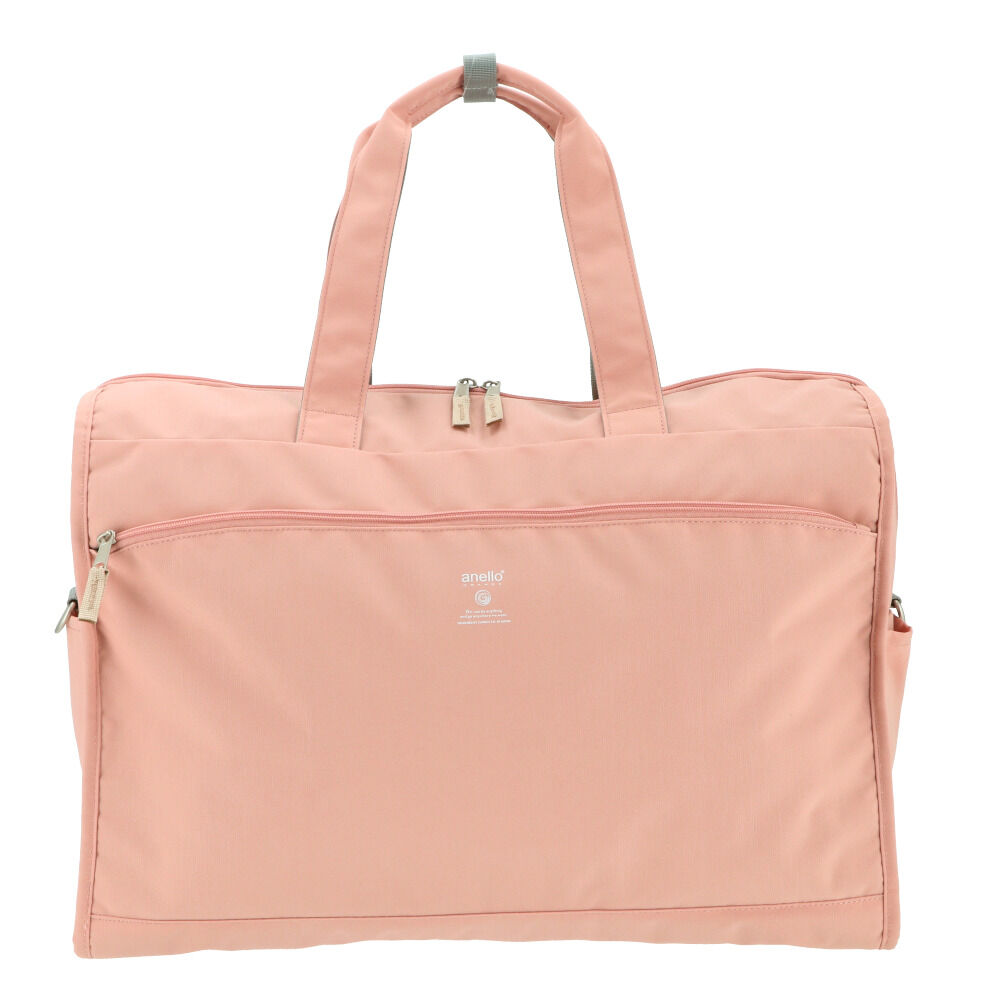 anello「アネロ ボストンバッグ 通販 レディース 2way ショルダーバッグ 大容量 A4 A3 35L」|ボストンバッグ|ピンク1
