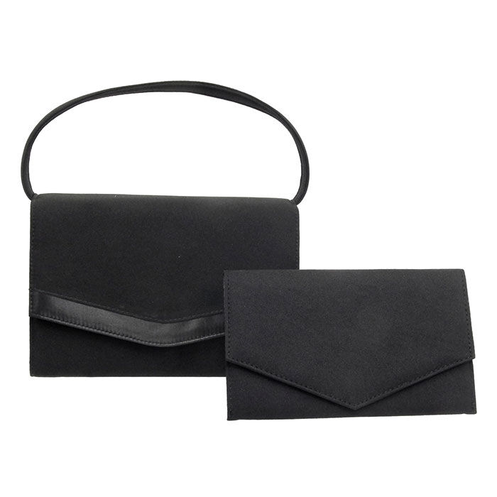 BACKYARD FAMILY「フォーマルバッグ 葬儀 袱紗付き 通販 フォーマルバック ふくさ ハンドバッグ ハンドバック 弔事」|ハンドバッグ|