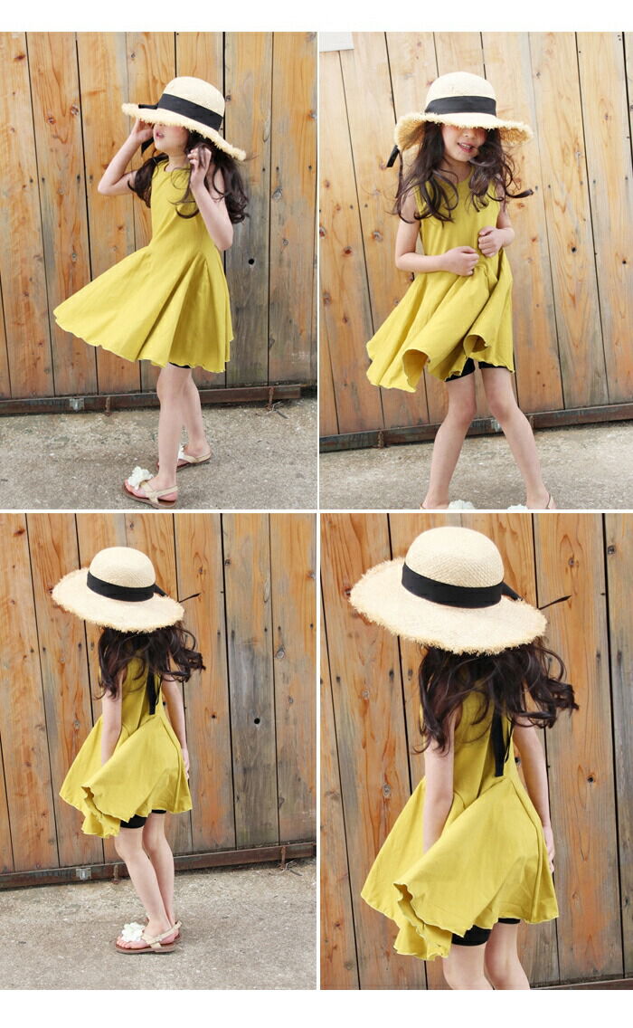 BACKYARD FAMILY「ノースリーブ ワンピース キッズ 通販 ノースリーブワンピース 夏 10005090 サマードレス」|その他|