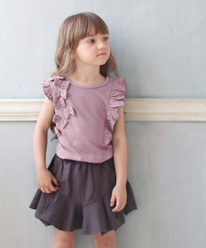 BACKYARD FAMILY「キッズ ノースリーブ 女の子 通販 タンクトップ 13072001 Tシャツ カットソー 半袖」|その他|