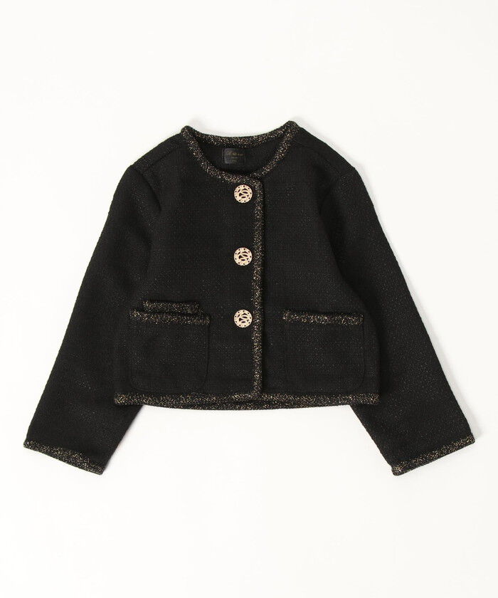 BACKYARD FAMILY「キッズ ジャケット 女の子 フォーマル 通販 ツイードジャケット 61012302」|その他|
