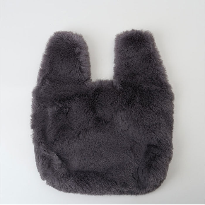 BACKYARD FAMILY「ファー ハンドバッグ 通販 ハンドバック ファーバッグ ファーバック レディース モコモコバッグ」|ハンドバッグ|