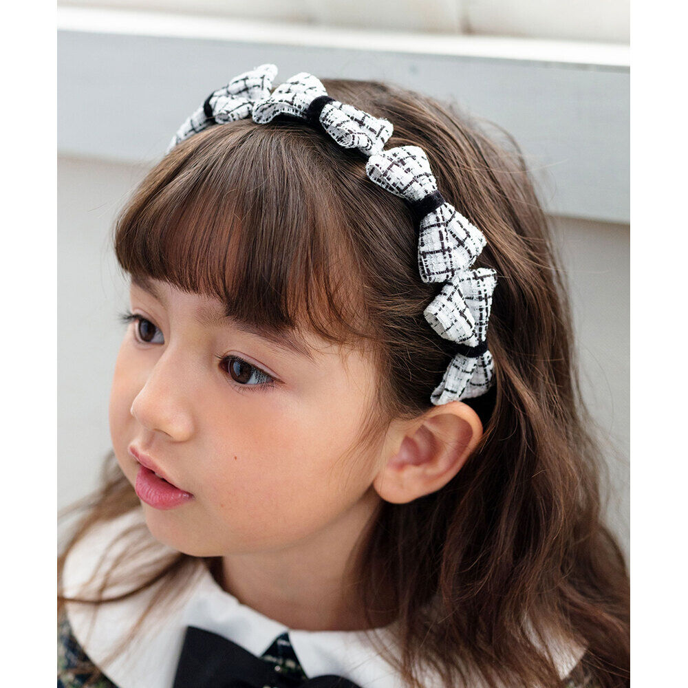 BACKYARD FAMILY「リボン カチューシャ キッズ 通販 Rora ローラ パハリータ 髪飾り 髪留め 髪どめ」|その他|ホワイト1