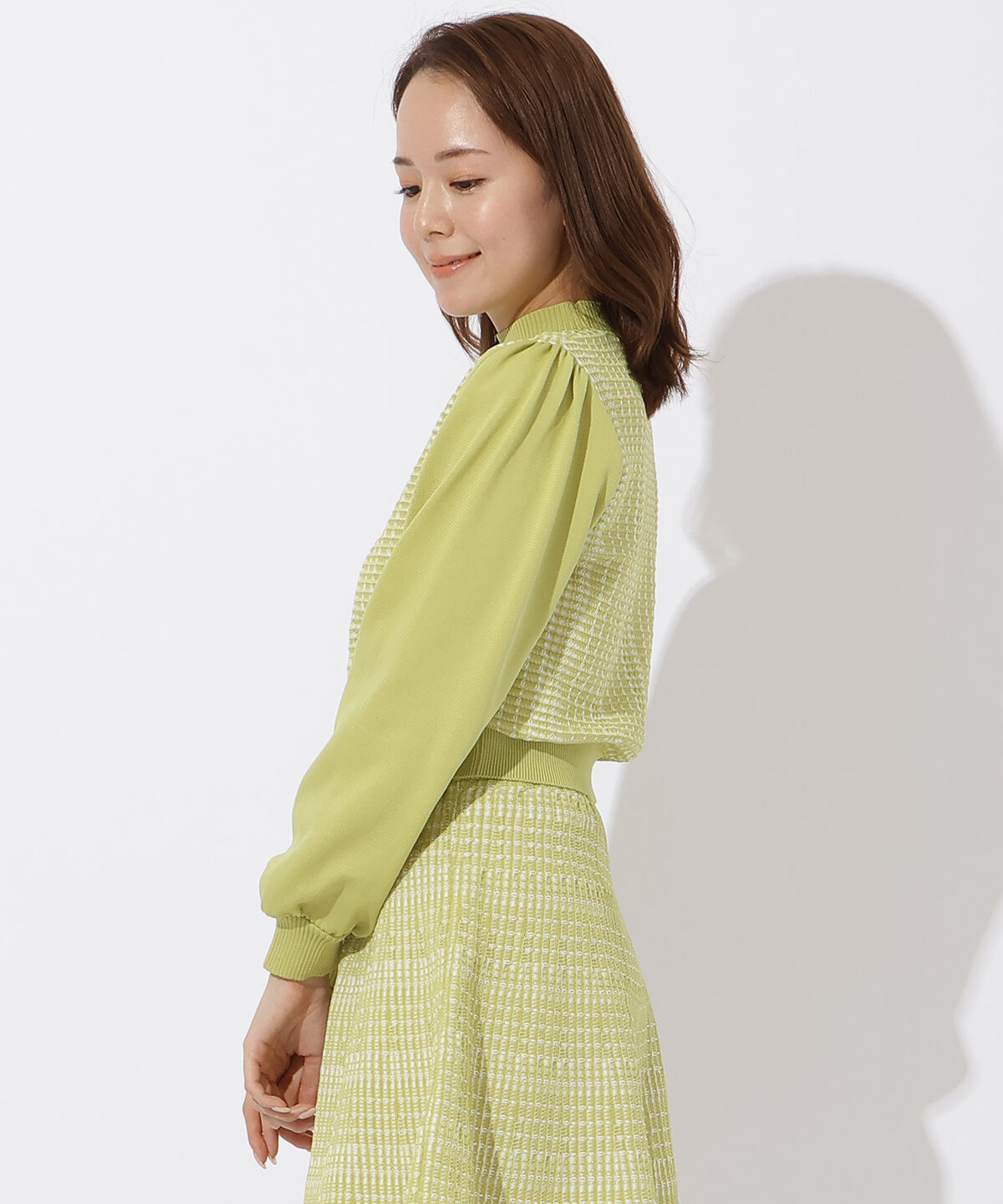 アンドクチュール「ジャガードニットプルオーバー」|ニット・セーター|