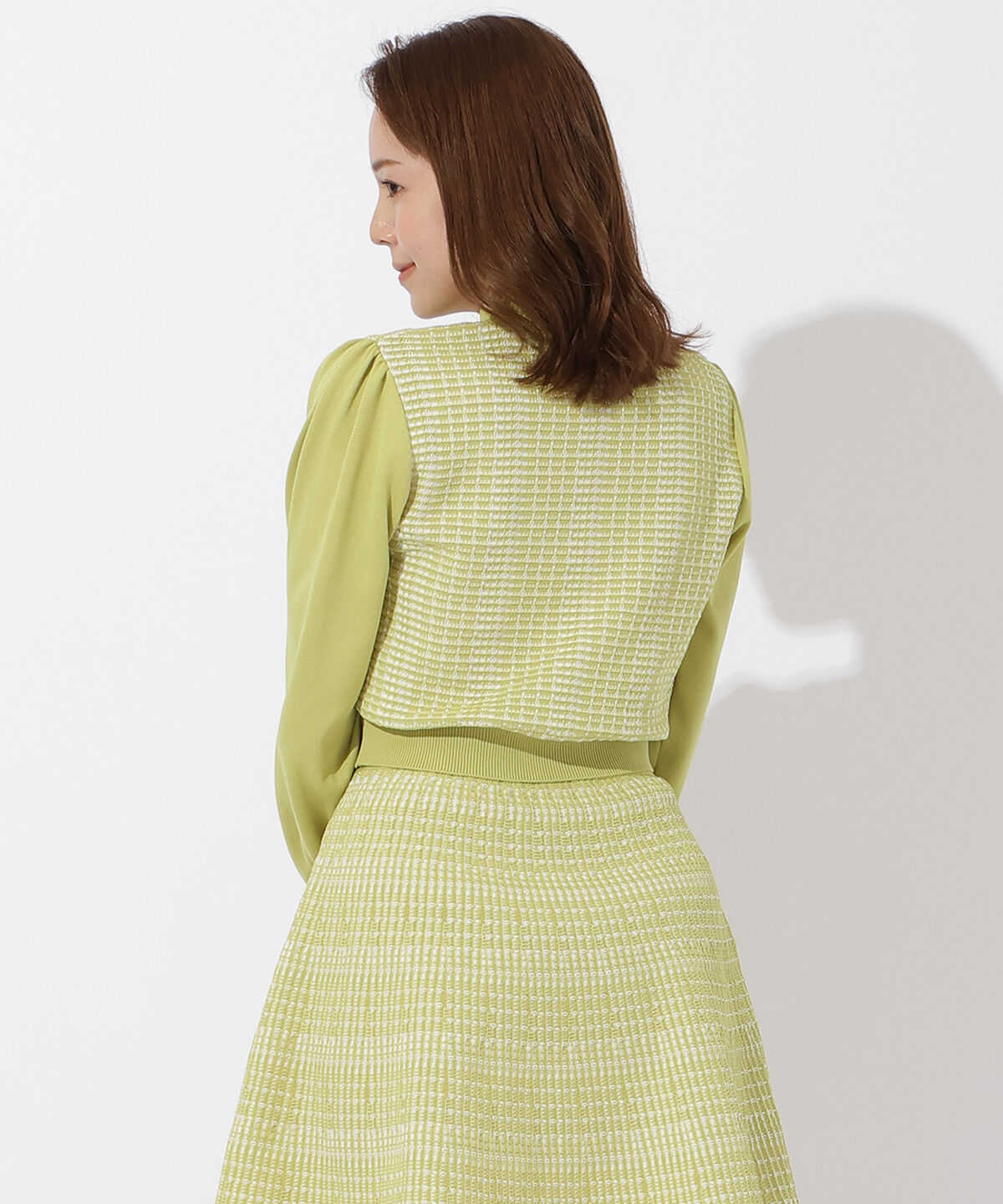 アンドクチュール「ジャガードニットプルオーバー」|ニット・セーター|