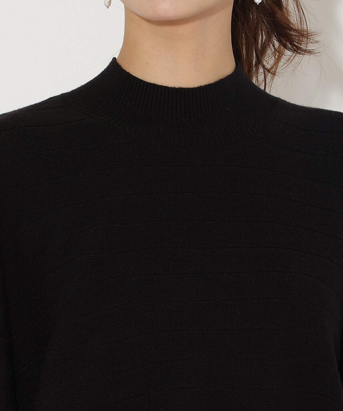 アンドクチュール「ワイドリブドルマンニット」|ニット・セーター|