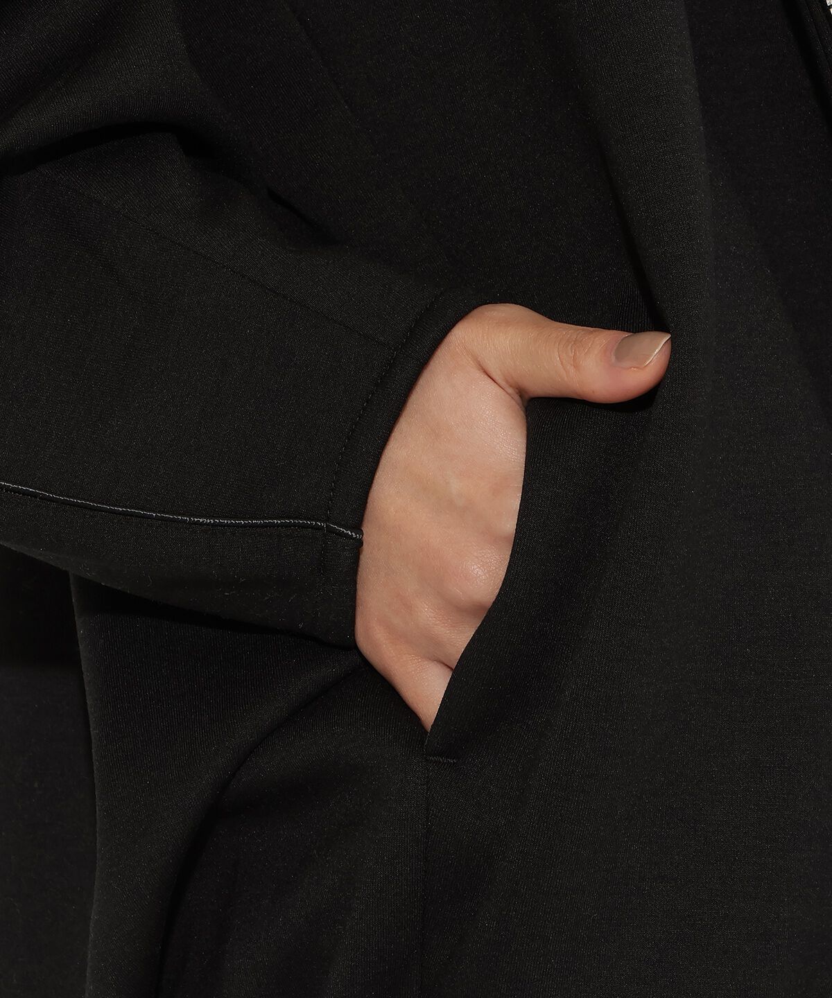 アンドクチュール「ダンボールポンチフードジップパーカー」|パーカー|