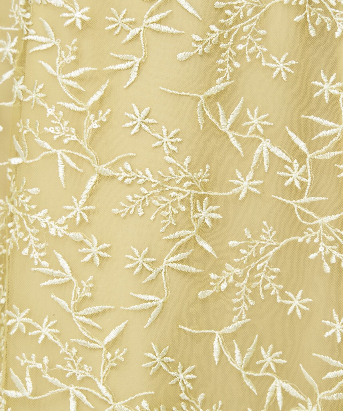 アンドクチュール「ラメボタニカルレースレイヤードドレス」|ドレス|