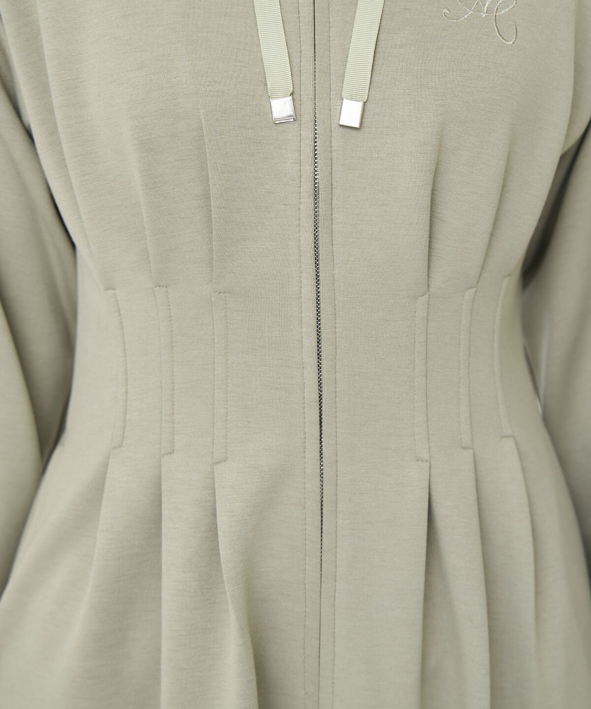 アンドクチュール「フード付きZIPワンピース」|ワンピース|