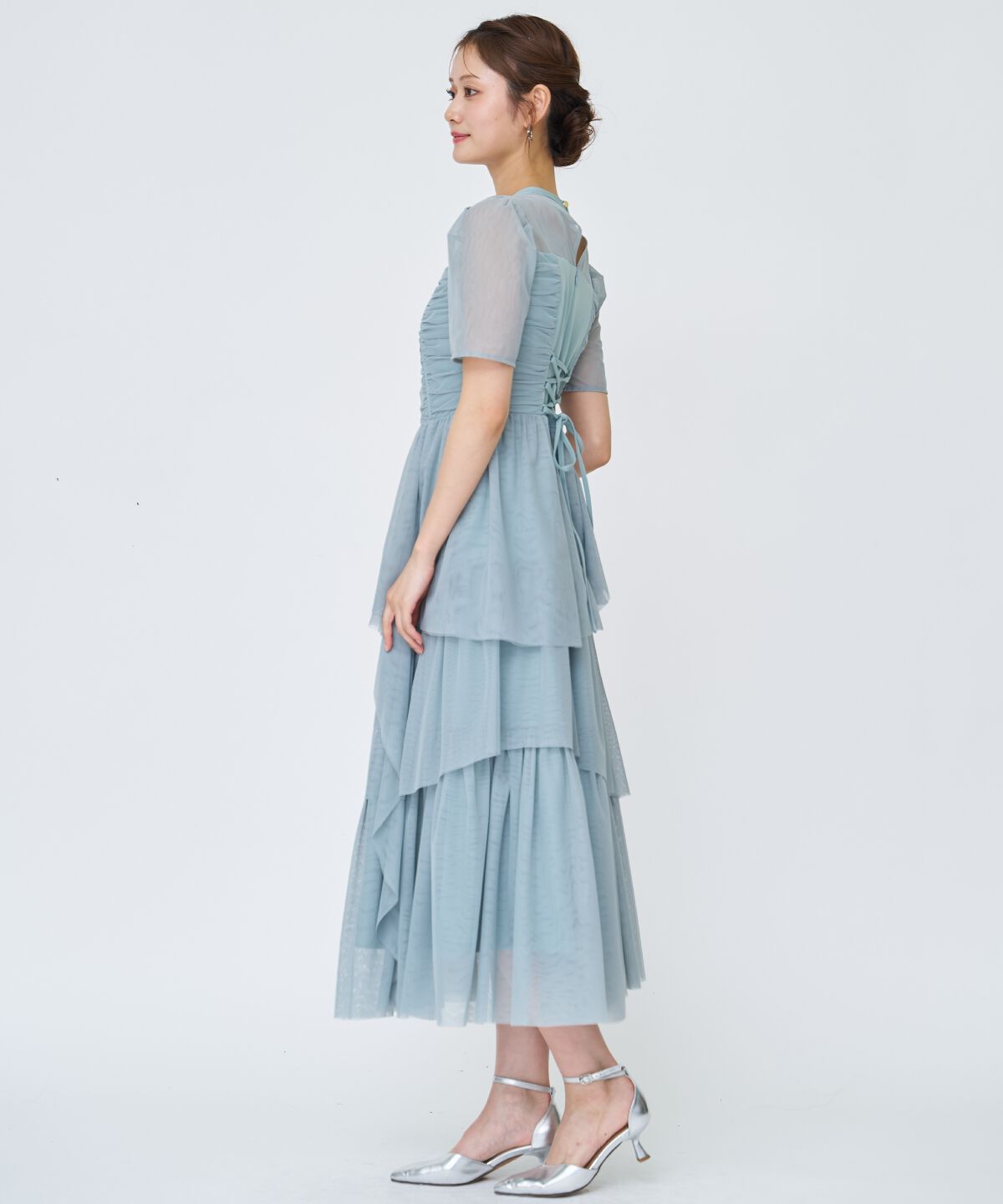 アンドクチュール「チュールギャザードレス」|ドレス|