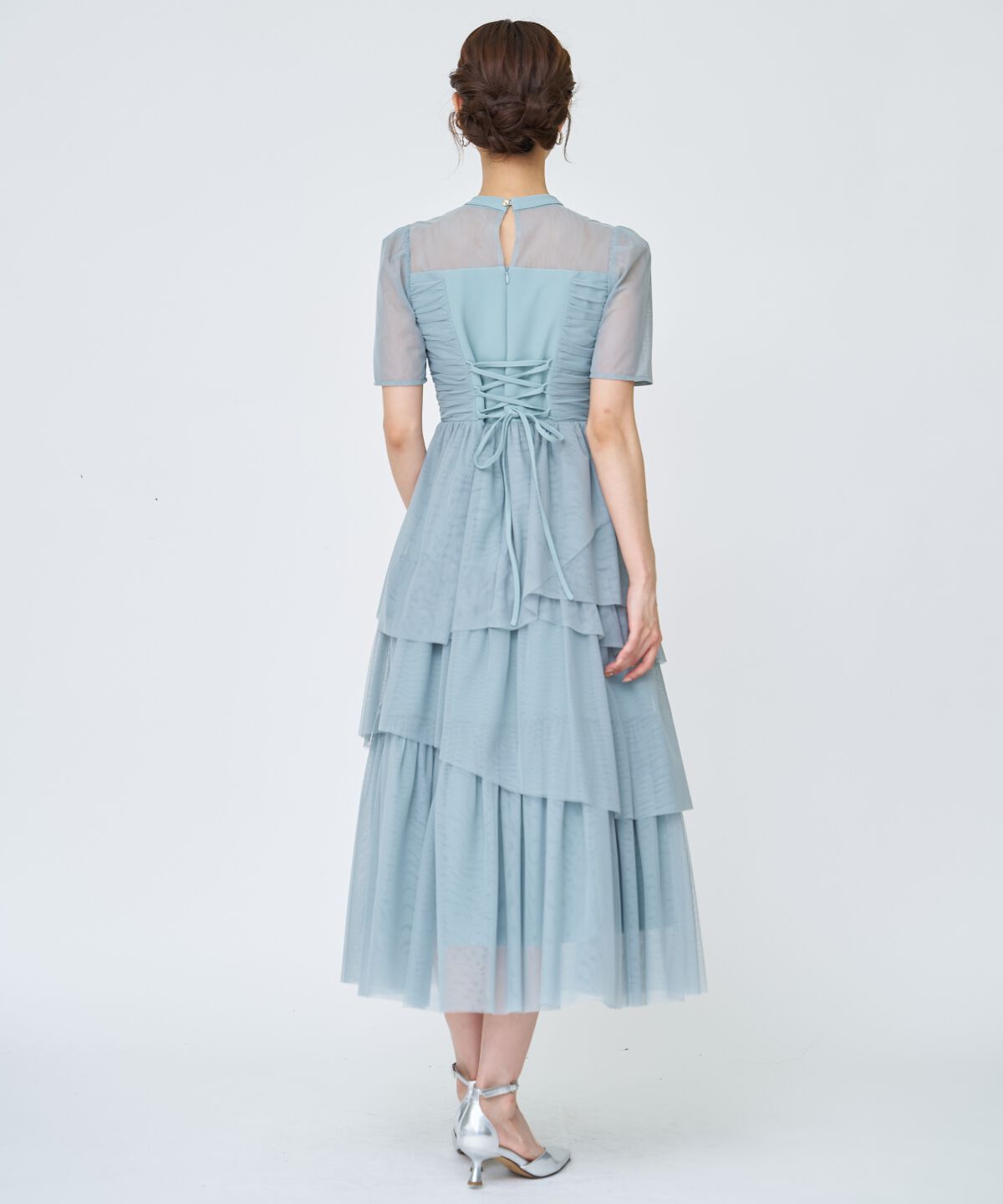 アンドクチュール「チュールギャザードレス」|ドレス|