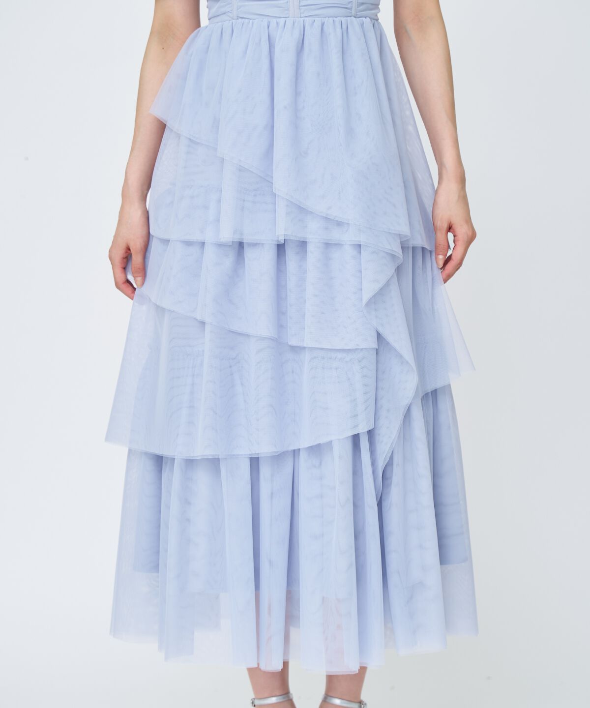 アンドクチュール「チュールギャザードレス」|ドレス|