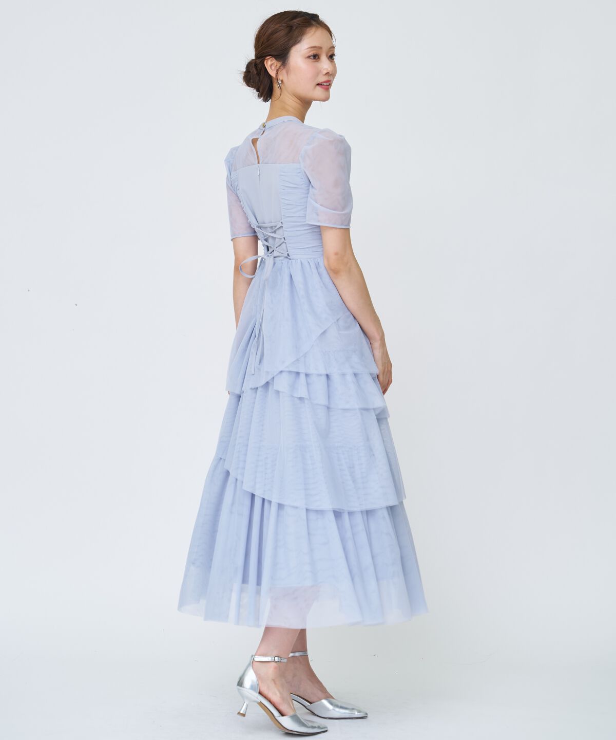 アンドクチュール「チュールギャザードレス」|ドレス|