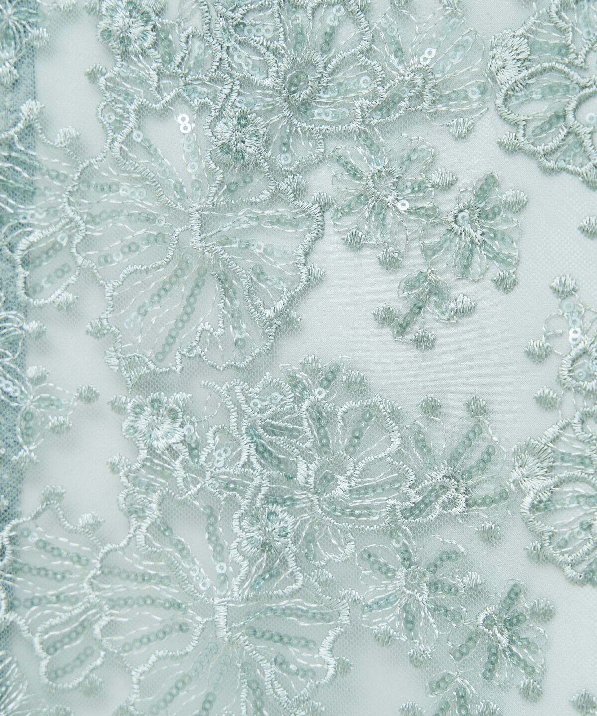 アンドクチュール「チュールレイヤードスパンコールドレス」|ドレス|