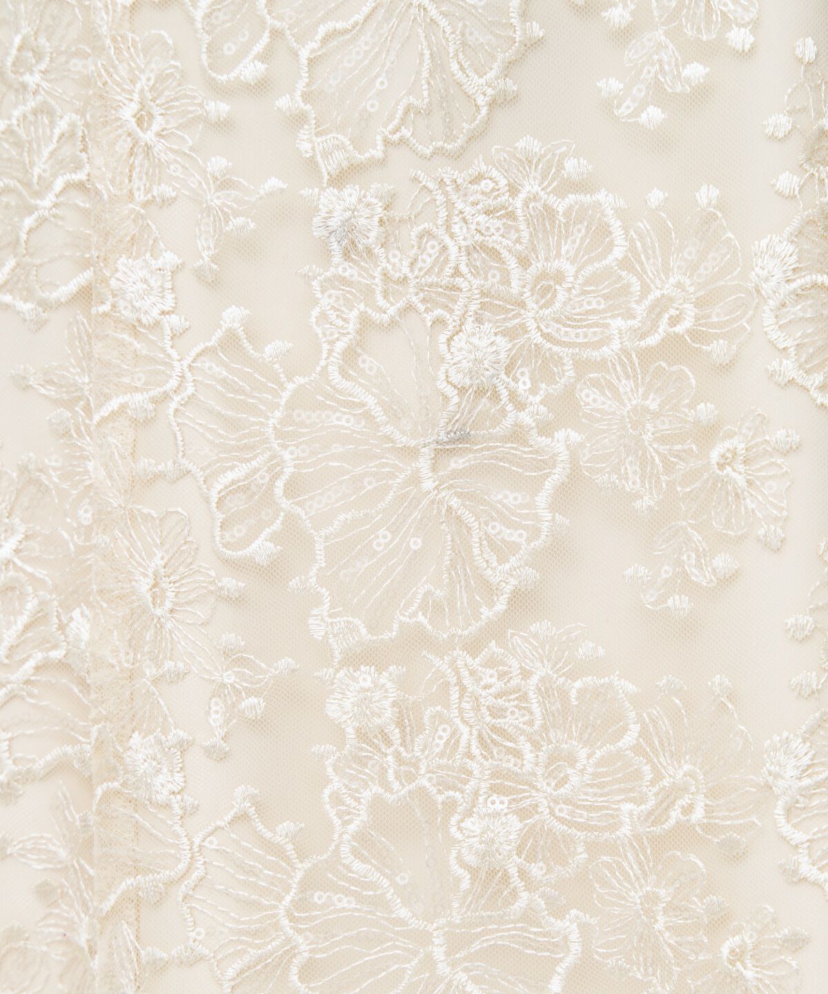 アンドクチュール「チュールレイヤードスパンコールドレス」|ドレス|