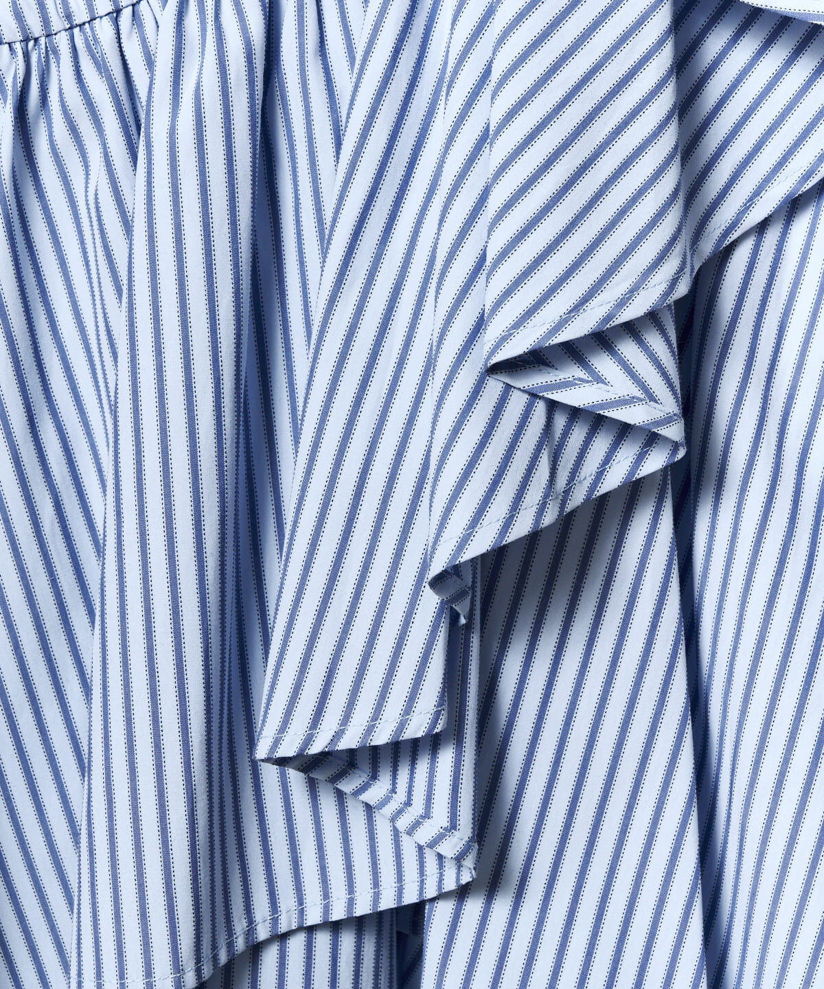 REDYAZEL「ストライプシャーリングスカート」|フレア|