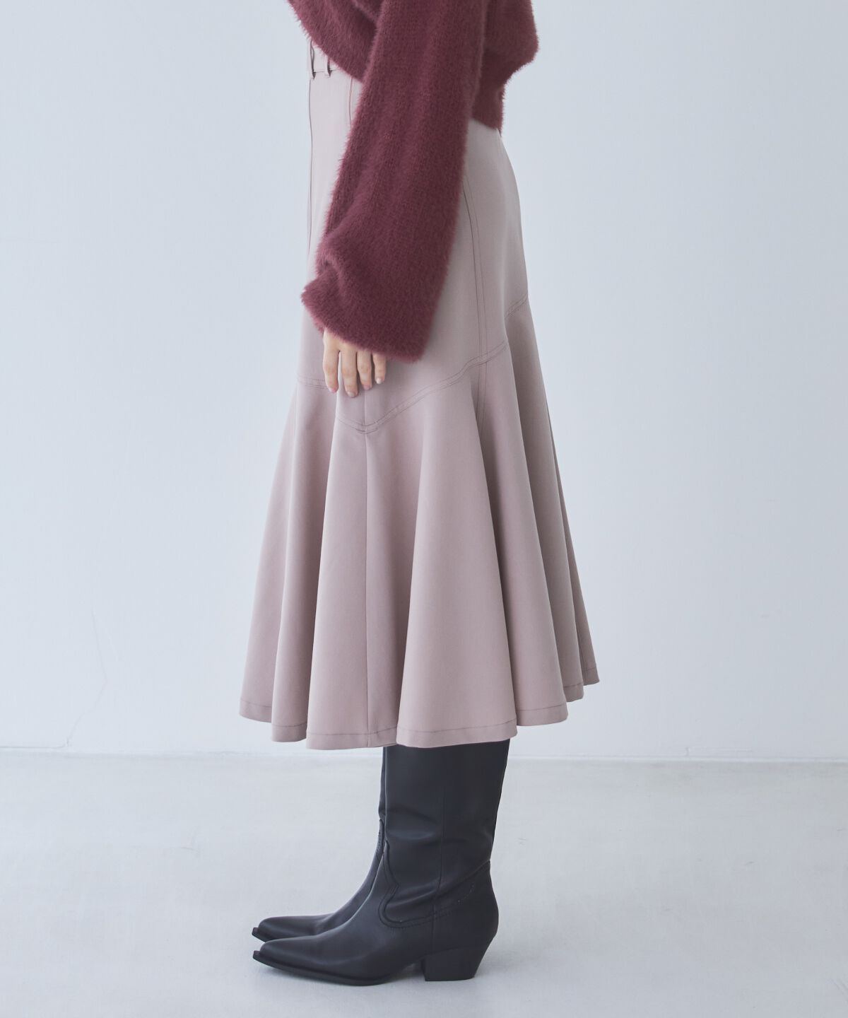 REDYAZEL「アシメフレアスカート」|フレア|