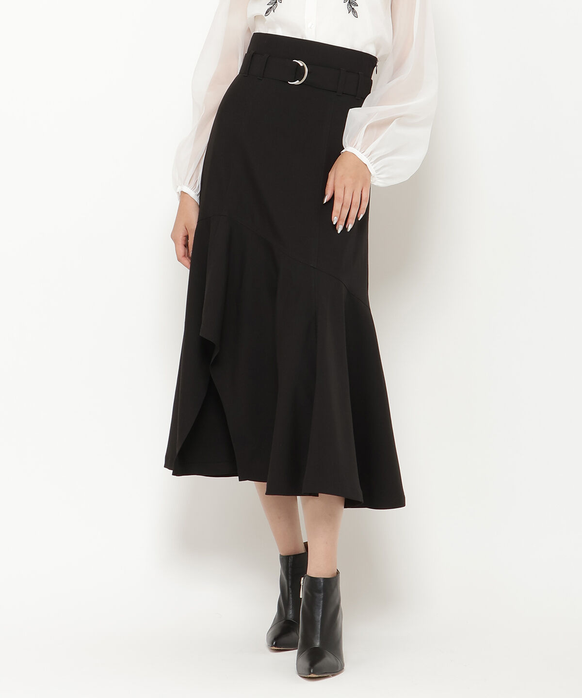 REDYAZEL「アシメフレアスカート」|フレア|