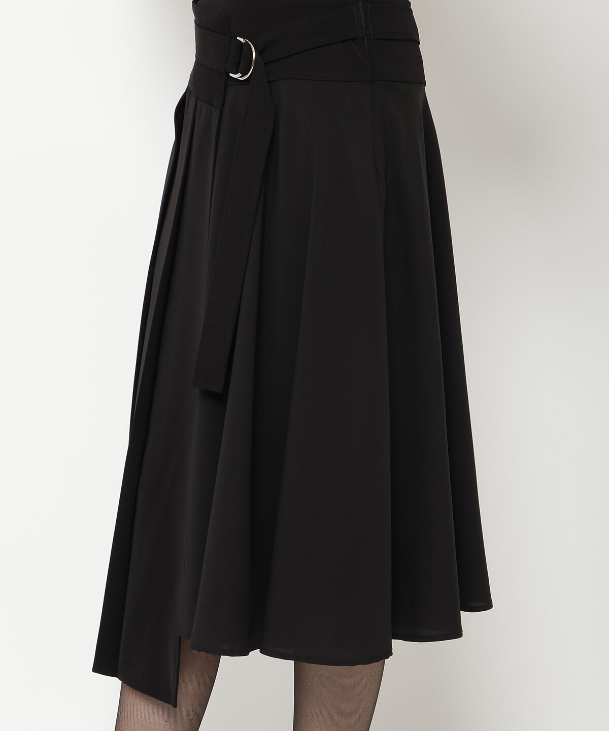 REDYAZEL「コンビネーションアシメプリーツスカート」|フレア|